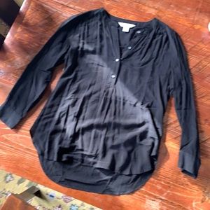 Black tunic shirt